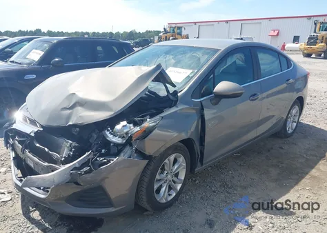 2019 Chevrolet Cruze Lt from USA, damaged, VIN 1G1BE5SM1K7106922